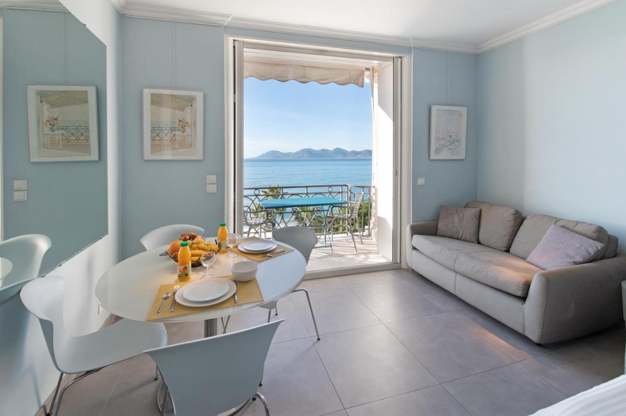 Palais Miramar - Suite Blue Room - Vue Mer -Croisette Emplacement Unique - 20M Plage - Wifi - Clim Cannes Zewnętrze zdjęcie