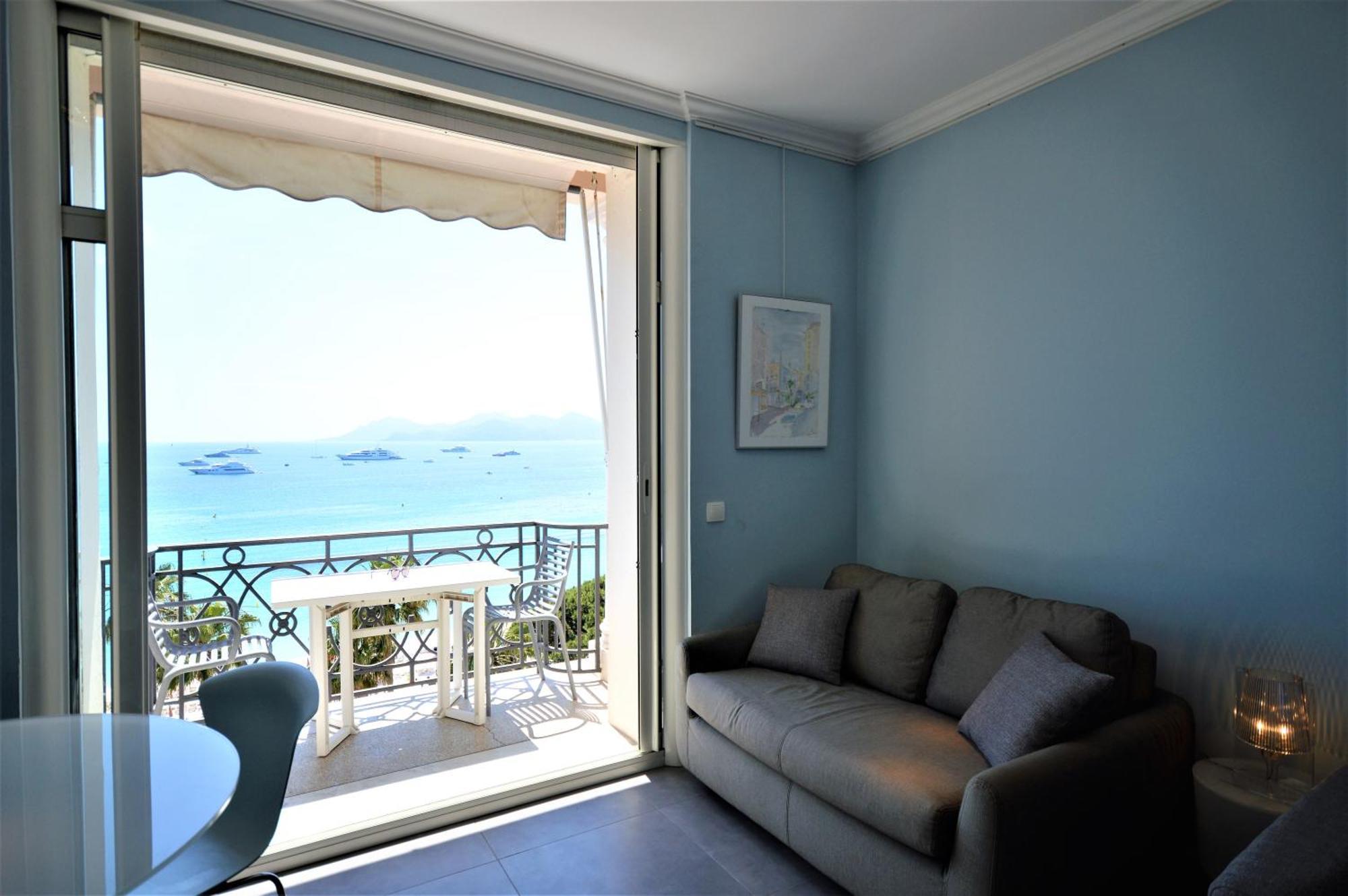 Palais Miramar - Suite Blue Room - Vue Mer -Croisette Emplacement Unique - 20M Plage - Wifi - Clim Cannes Zewnętrze zdjęcie